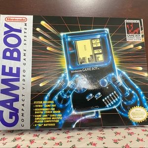 ORIG 1989 NINTENDO GAMEBOY GAME BOY *BOX ONLY*, STYROFOAM INSERT